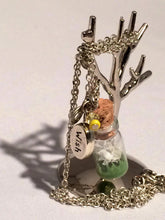 Load image into Gallery viewer, Wish in a jar necklace