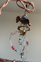 Load image into Gallery viewer, Leggs the Steampunk Jelly Industrial Copper Sculpture