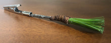 Load image into Gallery viewer, Pine Needle miniature broomstick clip-smoking accessory or photo holder