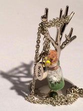 Load image into Gallery viewer, Wish in a jar necklace
